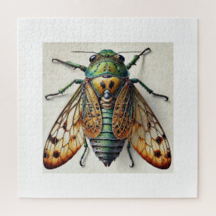 Orphinus beetle 130924IREF245 - Watercolor Jigsaw Puzzle