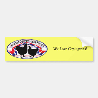 Orpington Club Logo Bumper Sticker