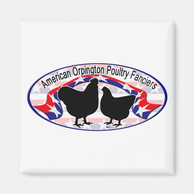 Orpington Club Logo Magnet (Front)