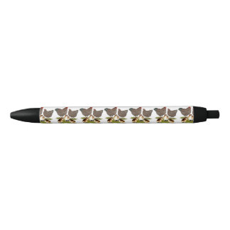 Orpington Jubilee Chicken Family Black Ink Pen