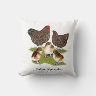 Orpington Jubilee Chicken Family Cushion