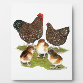 Orpington Jubilee Chicken Family Plaque