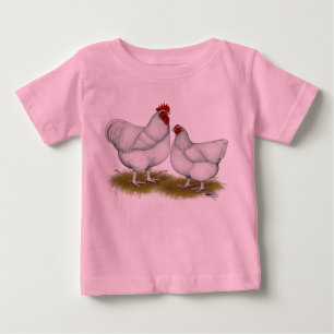 Orpington: White Pair Baby T-Shirt