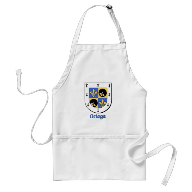 Ortega Family Shield Apron (Front)