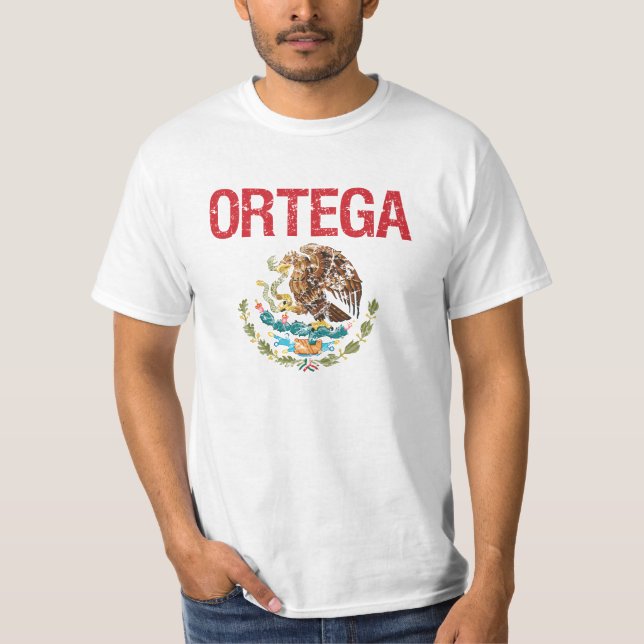 Ortega Surname T-Shirt (Front)