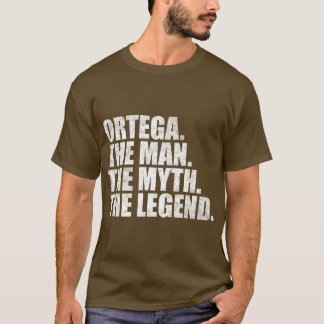 OrtegaOrtega Family name Ortega last Name Ortega S T-Shirt