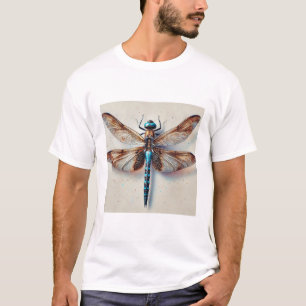 Orthetrum dragonfly 171024IREF213 - Watercolor T-Shirt