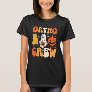 Ortho Boo Crew Halloween Ghost Orthopaedic Nurse O T-Shirt