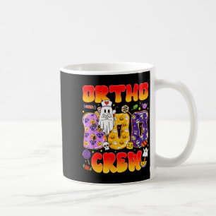 Ortho Boo Crew Ortho Nurse Funny Halloween  Coffee Mug