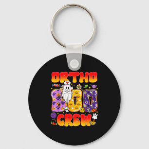 Ortho Boo Crew Ortho Nurse Funny Halloween  Key Ring