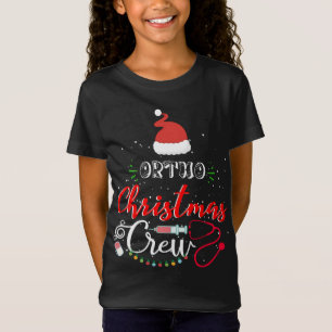 Ortho Nurse Christmas Crew Cute Xmas T-Shirt