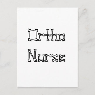 Ortho Nurse Postcard