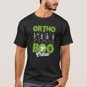 Ortho Squad Spooky Ortho Orthopedic Halloween Boo T-Shirt