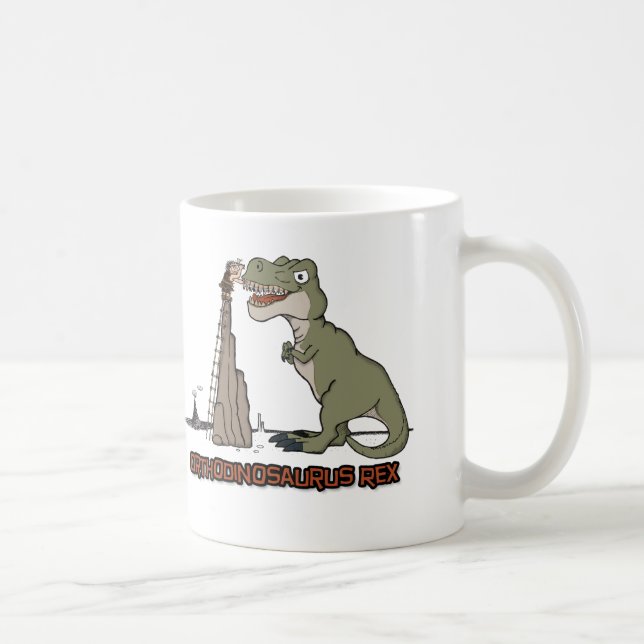 Orthodinosaurus Rex Mug (Right)