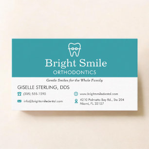 Orthodontist Office Business Card