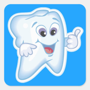 Orthodontist Orthodontics Orthodontry Square Sticker