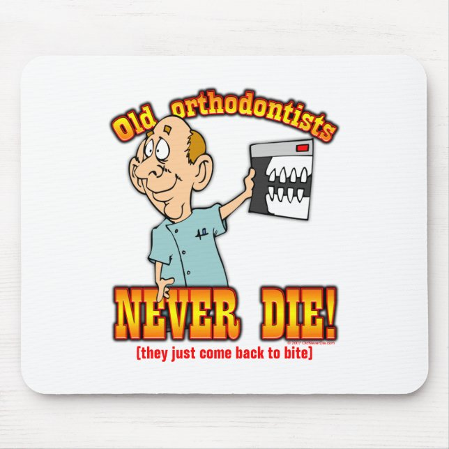 Orthodontists Mouse Pad (Front)
