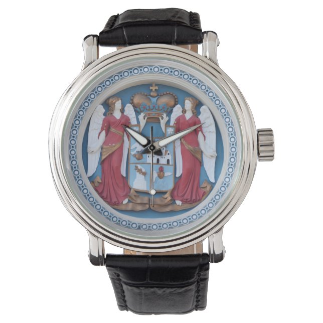 orthodox angels seal religion symbol stucco timiso watch (Front)