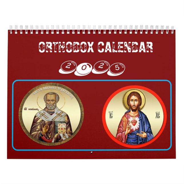 Orthodox calendar 2025 (Cover)