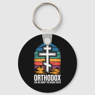 Orthodox Christian Ask Me About The Nicene Creed Key Ring