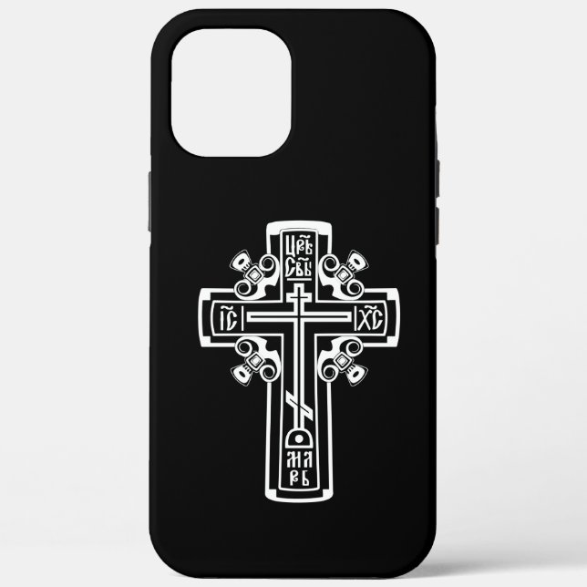 Orthodox Christian cross Case-Mate iPhone Case (Back)