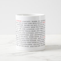 Orthodox Christian Nicene Creed Jumbo Mug 20oz