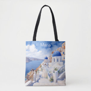 Orthodox Church l Mediterranean l Personalise Tote Bag