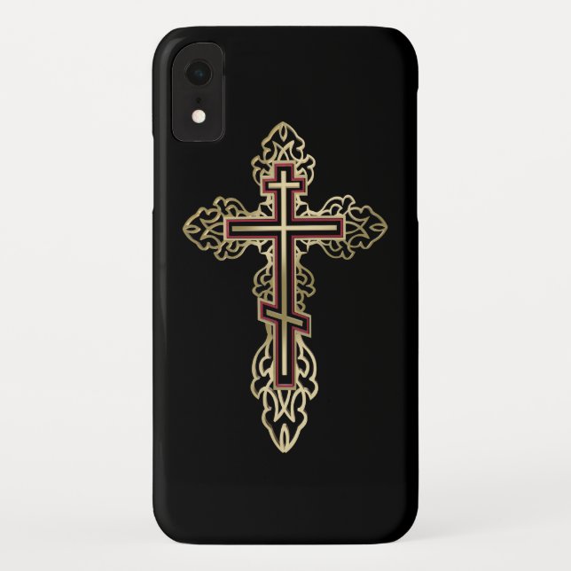 Orthodox cross Case-Mate iPhone case (Back)