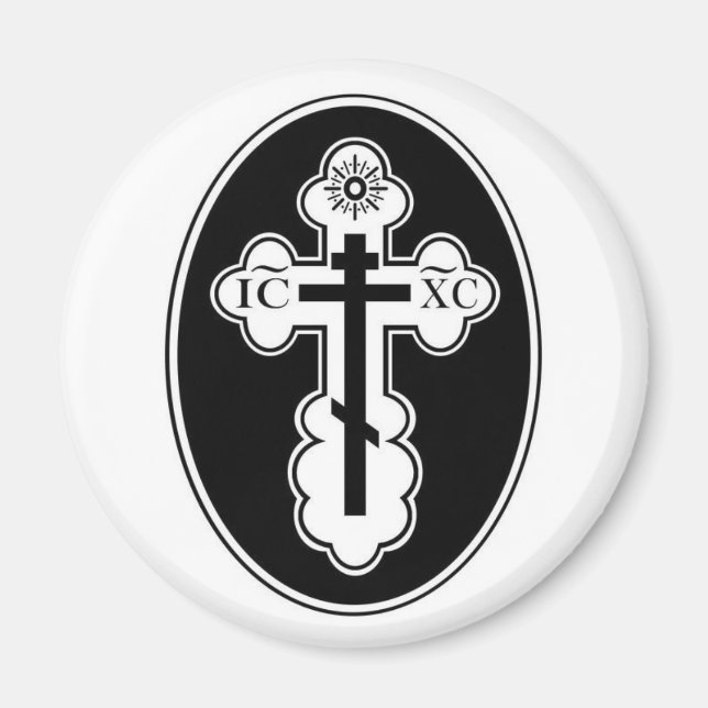 Orthodox Cross Magnet (Front)