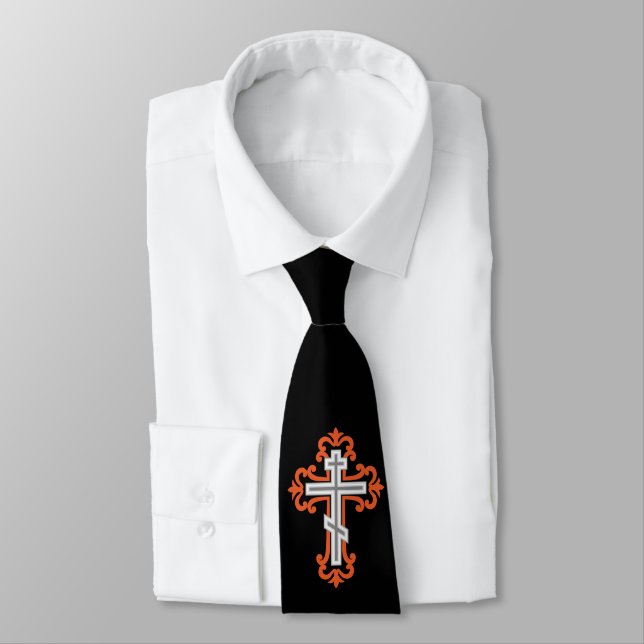 Orthodox cross tie (Tied)