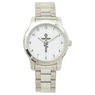 Orthodox cross watch