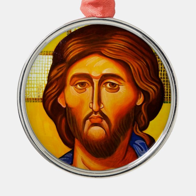 Orthodox Icon Christmas Ornament (Front)
