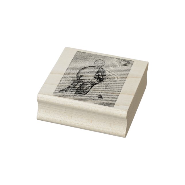 Orthodox Icon of Saint Andrew the Apostle  Rubber Stamp (Stamp)