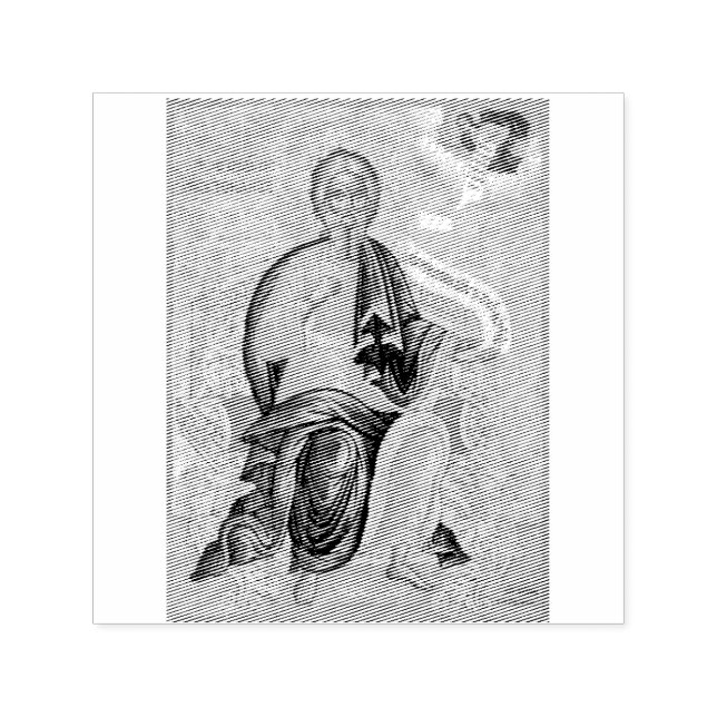Orthodox Icon of Saint Andrew the Apostle  Self-inking Stamp (Design)