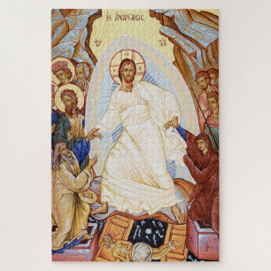 Orthodox Icon of the Anastasis Resurrection Jigsaw Puzzle