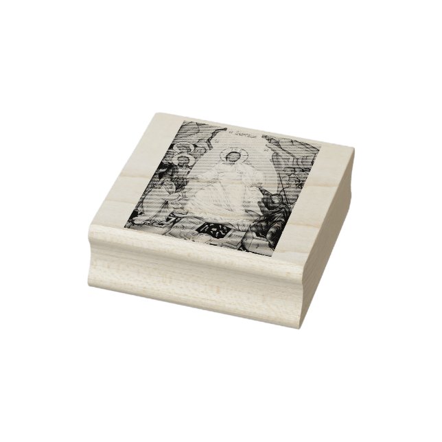 Orthodox Icon of the Anastasis Resurrection Rubber Stamp (Stamp)