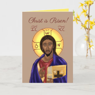 Orthodox Icon Pascha Card