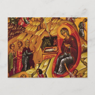 Orthodox Nativity Postcard