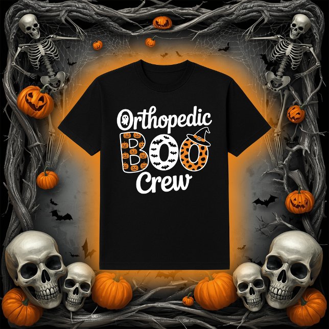 Orthopaedic BOO Crew | Halloween Medical Team T-Shirt (Creator Uploaded)