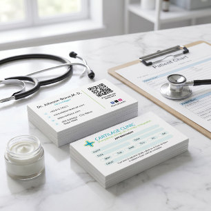 Orthopaedic Clinic Business Clean Appointment Card