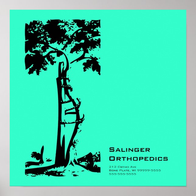 Orthopaedic Crooked Tree Poster (Front)