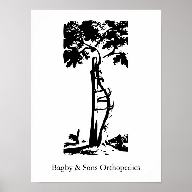 Orthopaedic Crooked Tree Poster (Front)