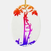 Orthopaedic Crooked Tree rainbow gradient