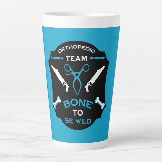 Orthopaedic Hospital Team Latte Mug (Front)