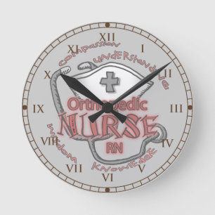 Orthopaedic Nurse Axiom Round Clock