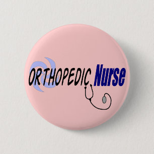 Orthopaedic Nurse Gifts 6 Cm Round Badge