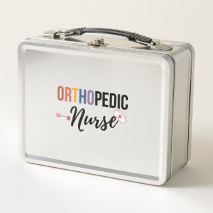 Orthopaedic Nurse Metal Lunch Box