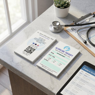 Orthopaedic Rehab Clinic Modern Appointment Business Card