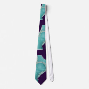 Orthopaedic Surgeon Hip Joint Art Tie Purple