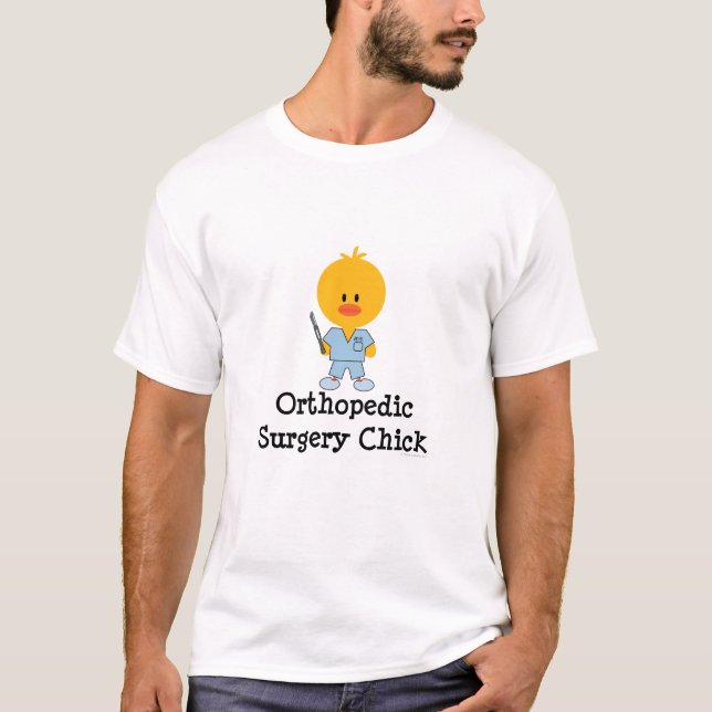 Orthopaedic Surgery Chick Crew Neck Tee (Front)